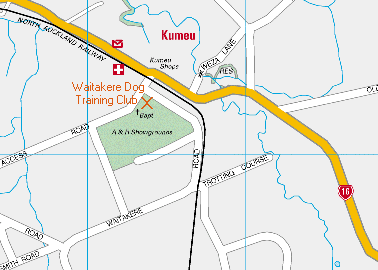 Map of Kumeu